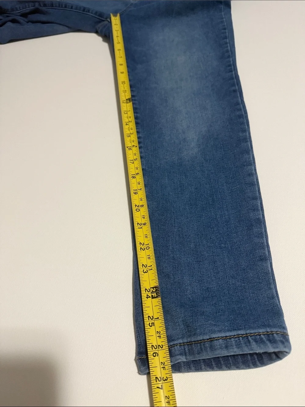 No Boundaries Elastic Waist Slim Women’s Jeans - Blue - 17